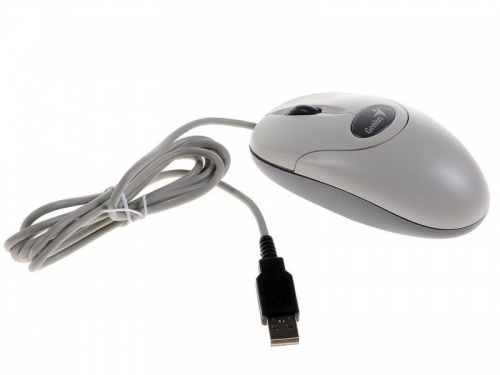Купить  мышь genius netscroll 110 optical usb white в интернет-магазине Айсберг! фото 4