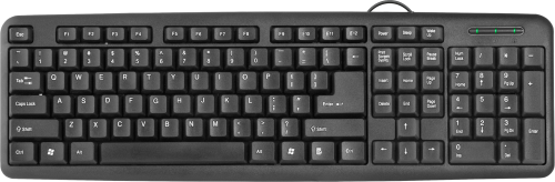 Купить  клавиатура defender hb-420 black в интернет-магазине Айсберг!