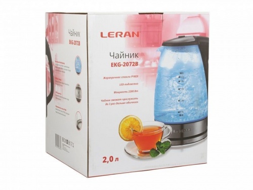 Купить  чайник leran ekg 2072 b в интернет-магазине Айсберг! фото 7
