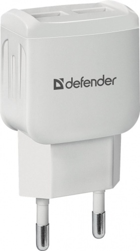 Купить  зарядное устройство defender epa-13 2xusb 5v/2.1a (83841) в интернет-магазине Айсберг!