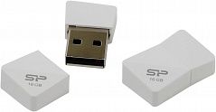 Flash USB 2.0 Flash Silicon Power 16Gb Touch T08 (SP016GBUF2T08V1W) white