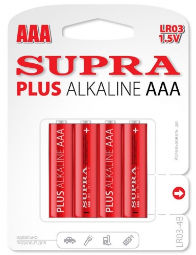 Купить  батареи supra lr 03-4b в интернет-магазине Айсберг!