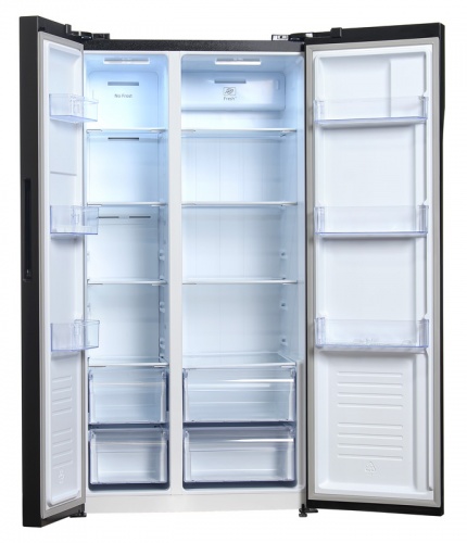 Купить  холодильник hyundai cs 5003 f черный в интернет-магазине Айсберг! фото 3