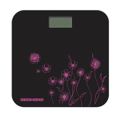 Купить  весы redmond rs-715 черный с розовым рисунком в интернет-магазине Айсберг!