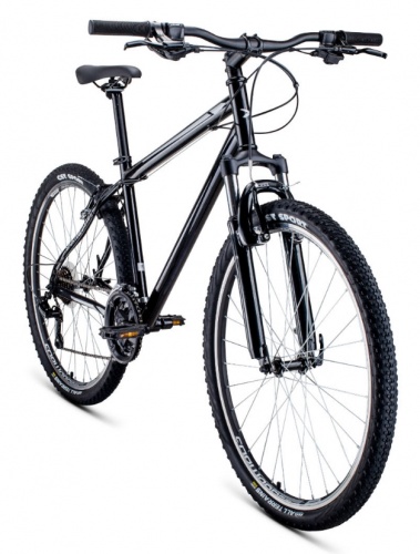 Купить  велосипед forward sporting 27,5 1.2 s (27,5" 21ск. рост 19) черный/серебристый в интернет-магазине Айсберг! фото 2