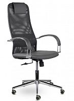 Купить  кресло ch-601 соло пластик solobl ср sp-0422/tw-72/e72-к (перф. темно -серый /серый) в интернет-магазине Айсберг!