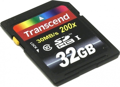 Купить  карта памяти sd card 32gb sdhc transend ts32gsdhc10 class 10 в интернет-магазине Айсберг! фото 2