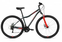 Купить  велосипед altair mtb ht 29 2.0 disc (29" 21ск. рост 21) темно-серый/красный в интернет-магазине Айсберг!