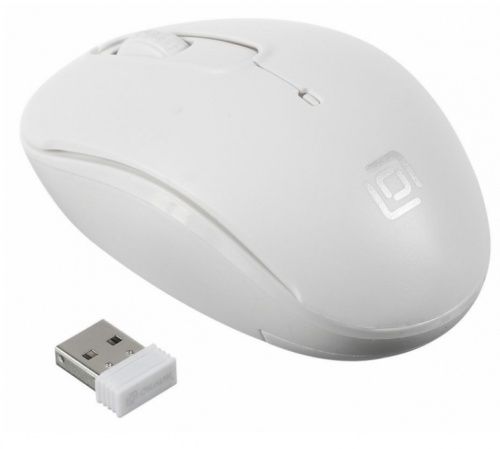 Купить  мышь oklick 505mw white optical (1000dpi) usb в интернет-магазине Айсберг! фото 3