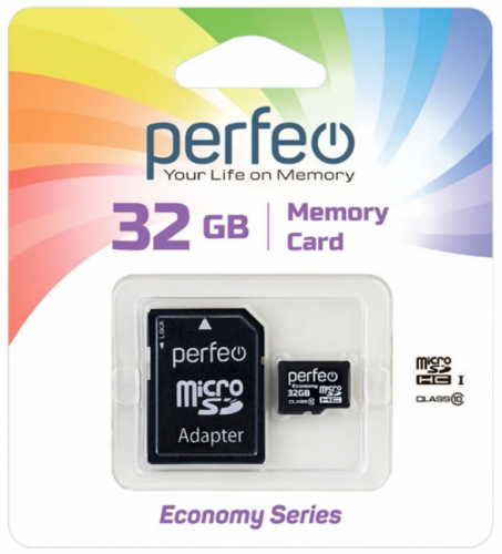 Купить  карта памяти perfeo microsd 32 gb high-capacity (class 10) economy series в интернет-магазине Айсберг!