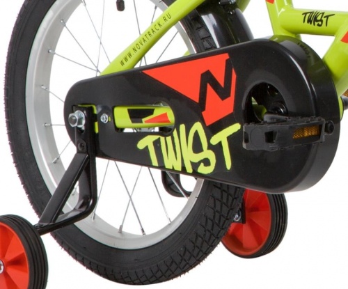Купить  велосипед novatrack 161 twist.gn20 зеленый 16" в интернет-магазине Айсберг! фото 2