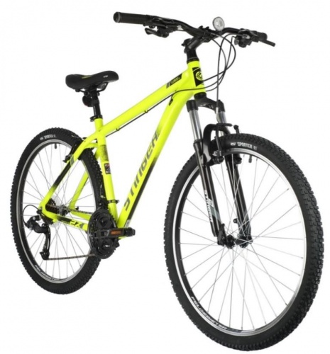 Купить  велосипед stinger 27,5" element std 27ahv.elemstd.20gn10 зеленый, алюминий, размер 20", microshift в интернет-магазине Айсберг! фото 6