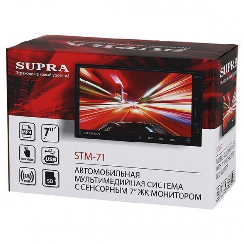 Купить  автомагнитола supra stm-71 в интернет-магазине Айсберг! фото 6