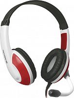 Купить  наушники defender  warhead hn-g 120 red+white, 2м кабель, игровые (64098) в интернет-магазине Айсберг!