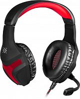 Купить  наушники defender scrapper 500 red+black, кабель 2 м игровые (64500) в интернет-магазине Айсберг!