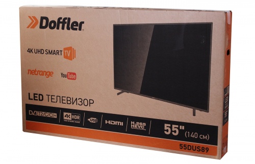 Купить  телевизор doffler 55 dus 89 в интернет-магазине Айсберг! фото 6
