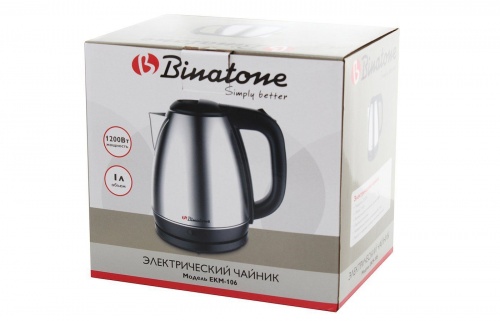 Купить  чайник binatone ekm 106 в интернет-магазине Айсберг! фото 5