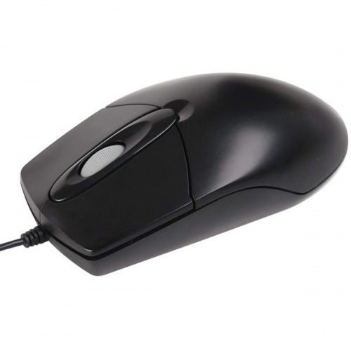 Купить  мышь a4-tech op-720, usb black в интернет-магазине Айсберг!
