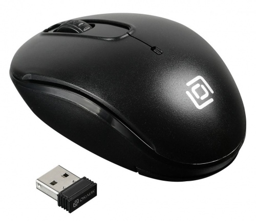Купить  мышь oklick 505mw black optical (1000dpi) usb в интернет-магазине Айсберг!