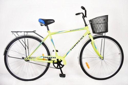 Купить  вело-, мототранспорт torrent romantic (28/20/1) зеленый в интернет-магазине Айсберг!