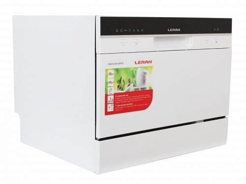 Купить  посудомоечная машина leran cdw 55-067 white в интернет-магазине Айсберг! фото 3