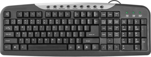 Купить  клавиатура defender hm-830 black в интернет-магазине Айсберг!