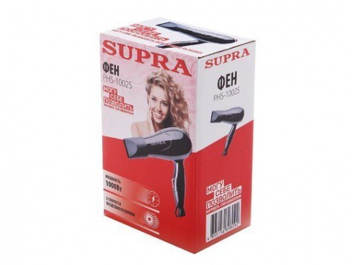 Купить  фен supra phs-1002 s в интернет-магазине Айсберг! фото 5