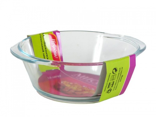 Купить  посуда свч миска стекло 1,5л. 0337 в интернет-магазине Айсберг! фото 2