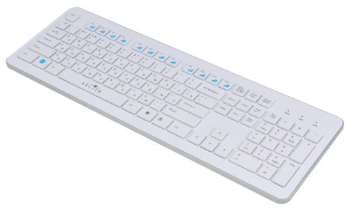 Купить  клавиатура oklick 540s white mmedia usb в интернет-магазине Айсберг! фото 2