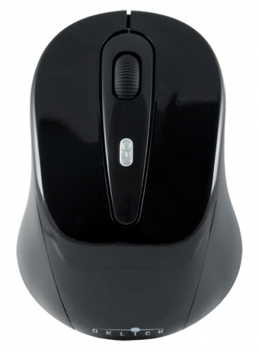 Купить  мышь oklick 435mw black optical (1600dpi) usb в интернет-магазине Айсберг! фото 3