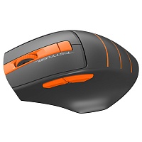 Купить  мышь a4-tech fstyler fg30, usb, grey/orange в интернет-магазине Айсберг!