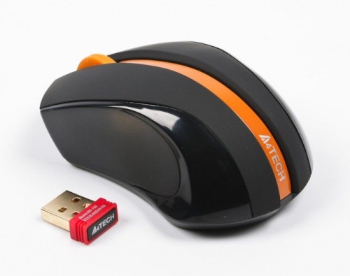 Купить  мышь a4-tech g7-310n-1, usb, black-orange в интернет-магазине Айсберг! фото 4