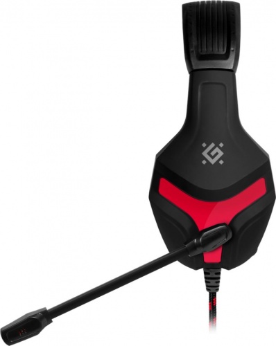 Купить  наушники defender scrapper 500 red+black, кабель 2 м игровые (64500) в интернет-магазине Айсберг! фото 3