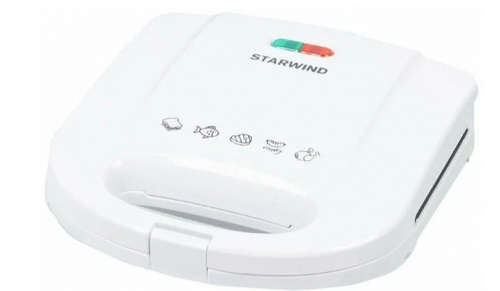 Купить  сэндвичница  starwind ssw 2111 белый в интернет-магазине Айсберг!