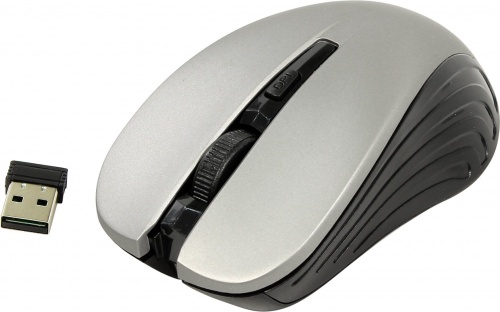 Купить  мышь oklick 545mw black/grey optical (1600dpi) usb в интернет-магазине Айсберг! фото 2