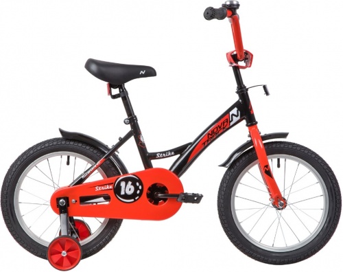 Купить  велосипед novatrack 163 strike.bkr 20 strike 16" черно-красный в интернет-магазине Айсберг!