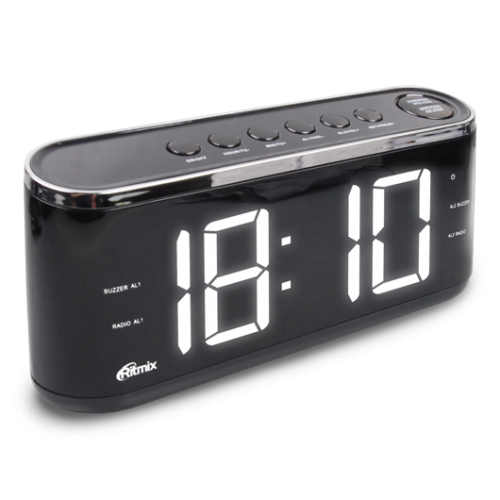 Купить  радио,часы,приемник ritmix rrc-1810 black в интернет-магазине Айсберг! фото 2