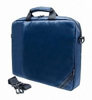 Купить  сумка для ноутбука pc pet pcp-1004bl 15.6" nylon style toplader front compartment side stripes т.синий в интернет-магазине Айсберг!