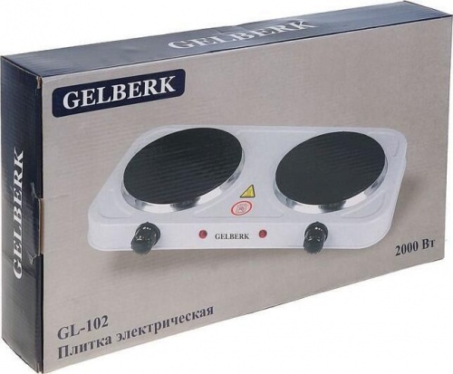 Купить  электрическая плита gelberk gl-102, 2 конф. в интернет-магазине Айсберг! фото 2