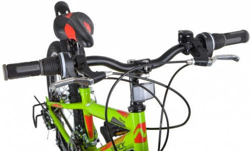 Купить  велосипед novatrack 20" 20sh12v.racer.gn20 зеленый, сталь, 12 скор, power, v-brake в интернет-магазине Айсберг! фото 3