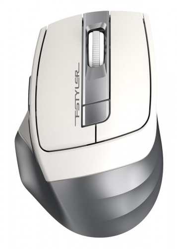 Купить  мышь a4-tech fstyler fg35, usb, silver/white в интернет-магазине Айсберг!