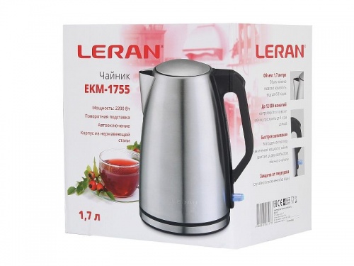 Купить  чайник leran ekm-1755 в интернет-магазине Айсберг! фото 7