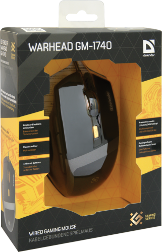 Купить  мышь defender warhead gm-1740 в интернет-магазине Айсберг! фото 4