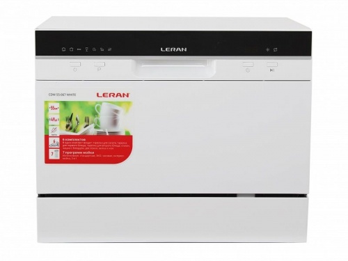 Купить  посудомоечная машина leran cdw 55-067 white в интернет-магазине Айсберг! фото 5