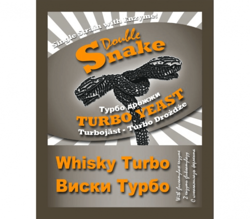 Купить  дрожжи double snake whisky turbo в интернет-магазине Айсберг!
