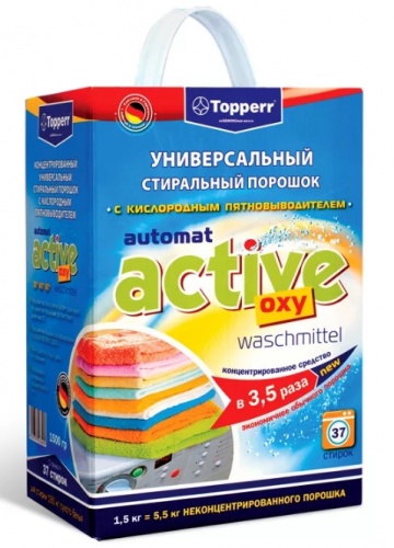 Купить  стиральный порошок topperr 3205 концетрат active 1.5 кг в интернет-магазине Айсберг!