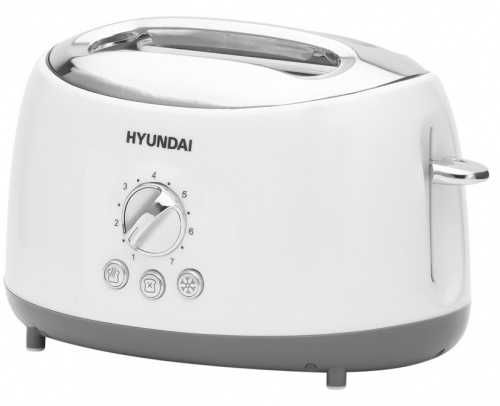 Купить  тостер hyundai hyt-8003 бело/серый в интернет-магазине Айсберг! фото 2