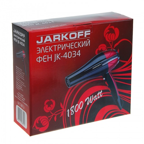 Купить  фен jarkoff jk 4034 в интернет-магазине Айсберг! фото 2