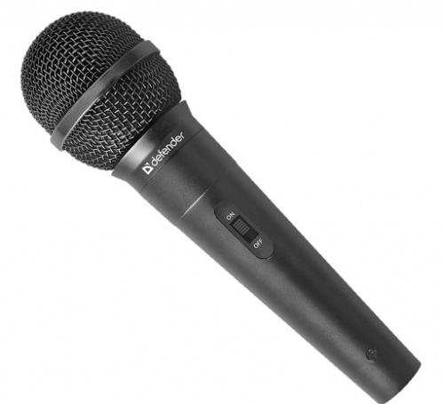 Купить  микрофон defender mic-130 black, 5м кабель в интернет-магазине Айсберг!
