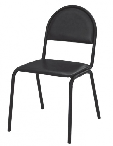 Купить  стулья серна, cm 7/22 k-01, черный каркас, кожзам черный (530258) в интернет-магазине Айсберг!